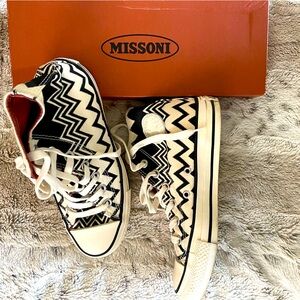 Missoni x Converse- high tops, size 6